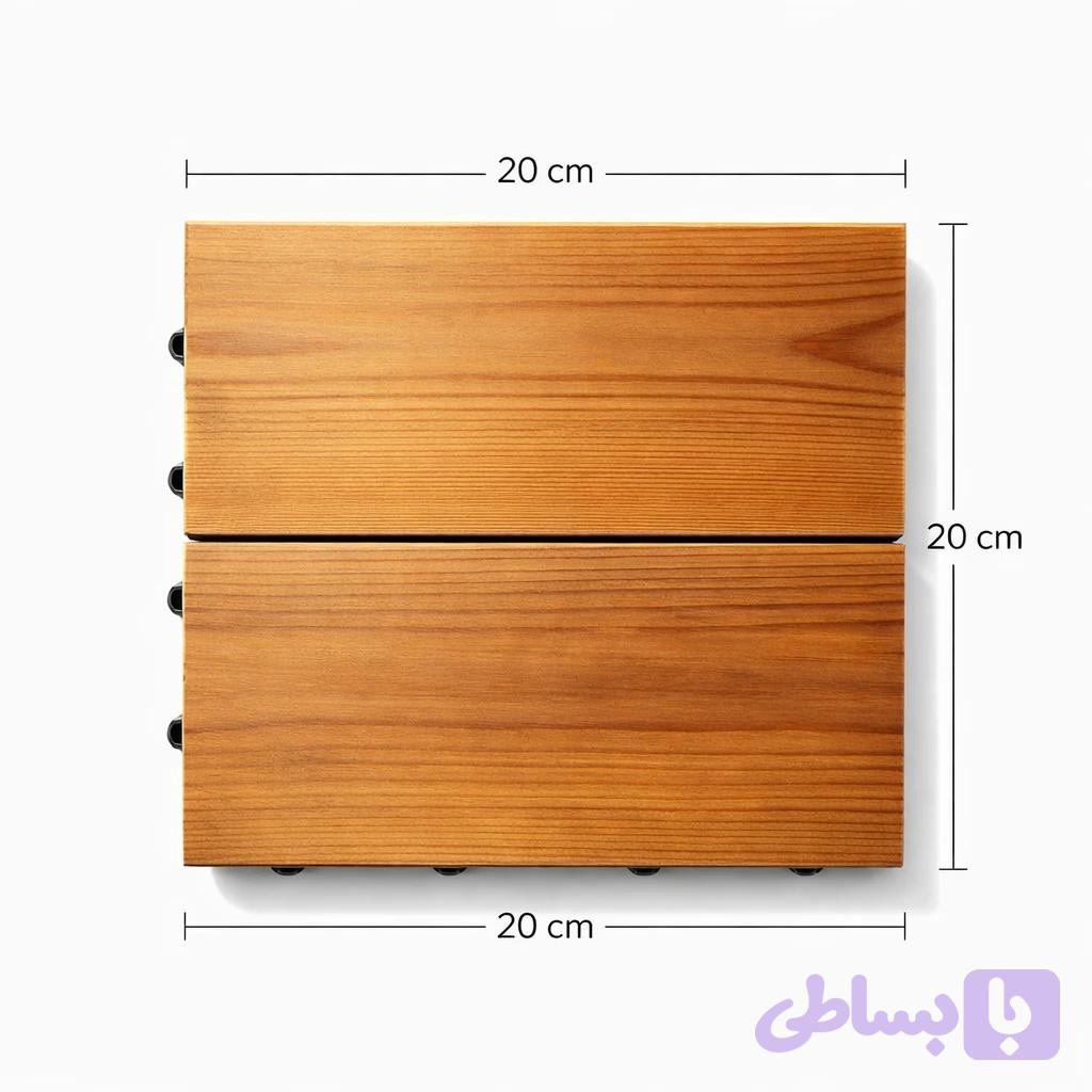 تایل ترموود ۲۰×۲۰ سانت