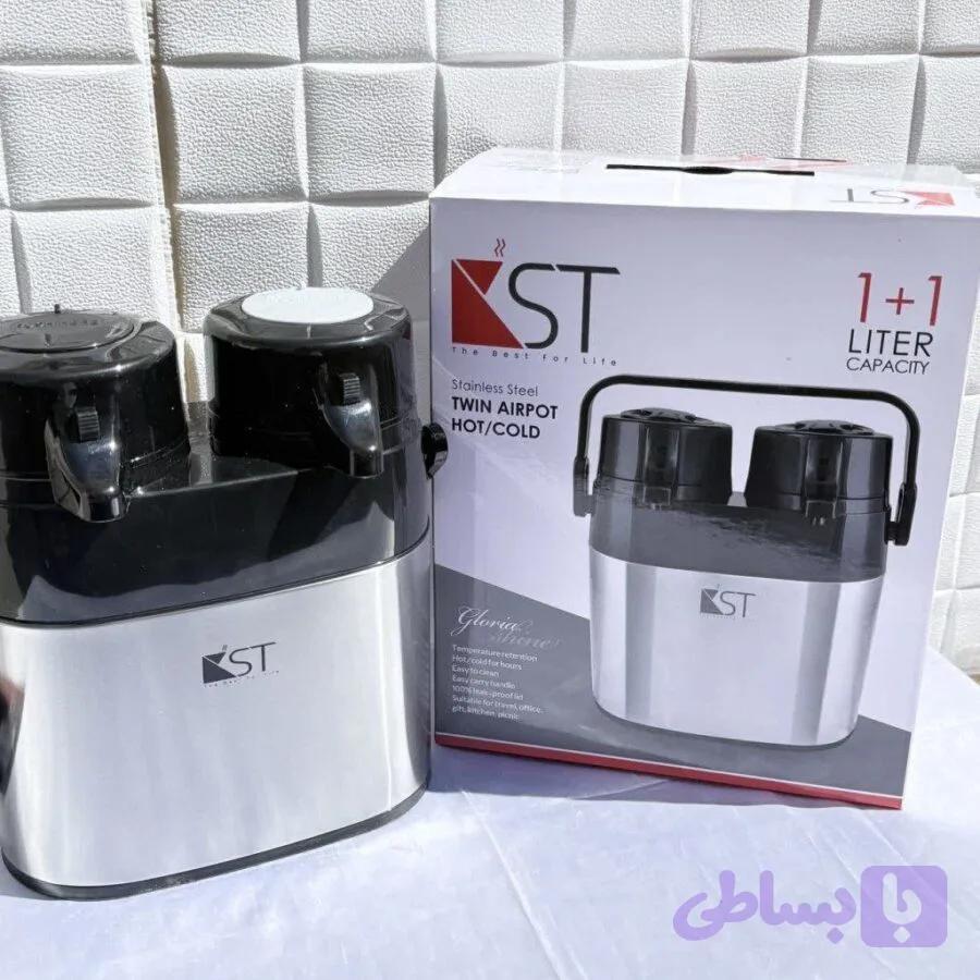 فلاسک دوقلو کی اس تی مدل 5420 ظرفیت ۱ لیتر — تصویر 1
