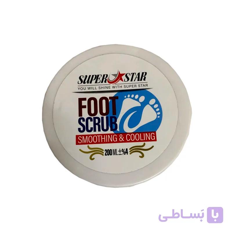 اسکراب لایه بردار پا سوپر استار کد F1 حجم 200 میلی لیتر