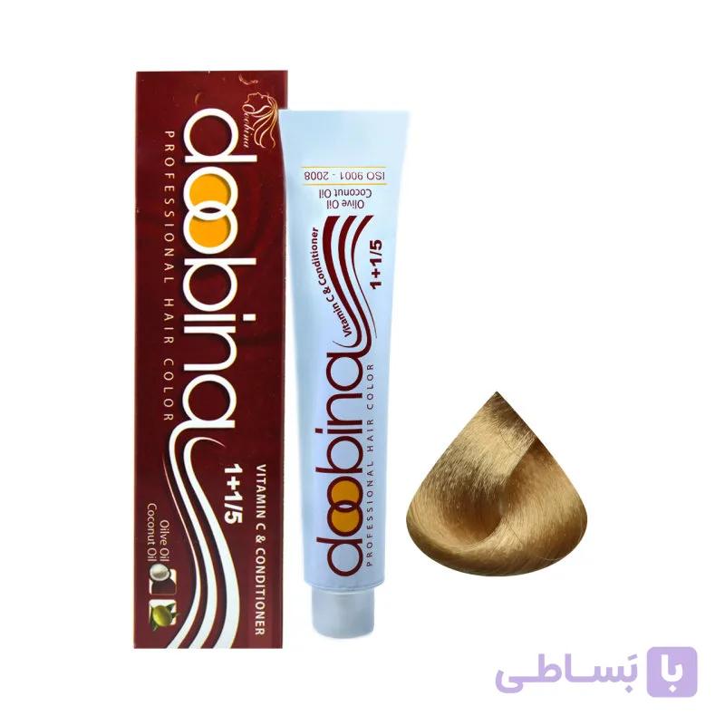 رنگ مو دوبینا شماره N9-10.0 حجم 100 میلی لیتر رنگ بلوند پلاتینه خیلی روشن