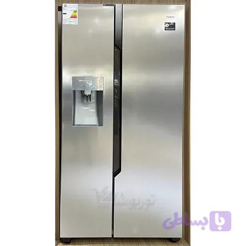 یخچال ساید بای ساید توربو مدل 378 یخساز و آبسرکن