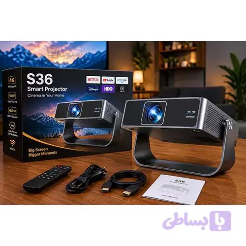 ویدیو پروژکتور PUTRIMS S36 با تصویر Full HD