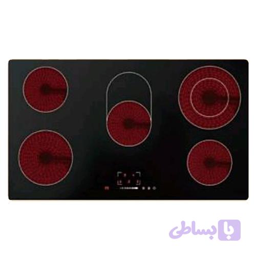 گاز صفحه‌ای (5 شعله) تمام برقی توربو مدل HT-90