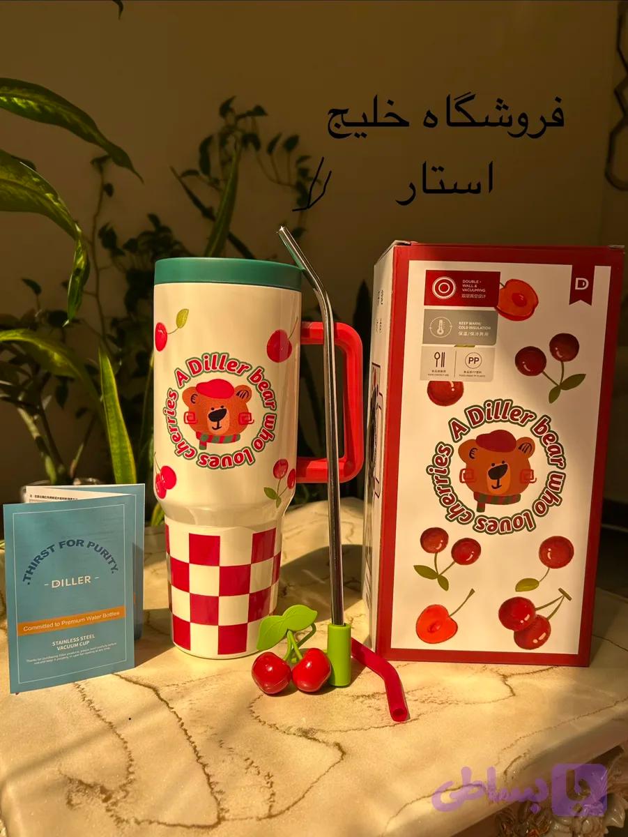 تراول ماگ ( تامبلر ) طرح‌ گیلاس برند دیلر Diller