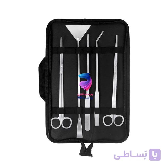 کیف ست پنس و قیچی ۵عددی — تصویر 1