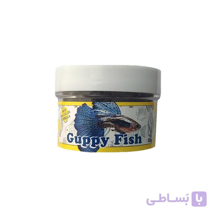غذای ماهی گوپی top food بسته 30 گرمی — تصویر 1