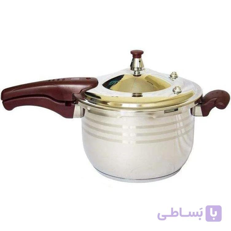 زودپز دسینی ظرفیت ۶ لیتر استیل روگازی — تصویر 1