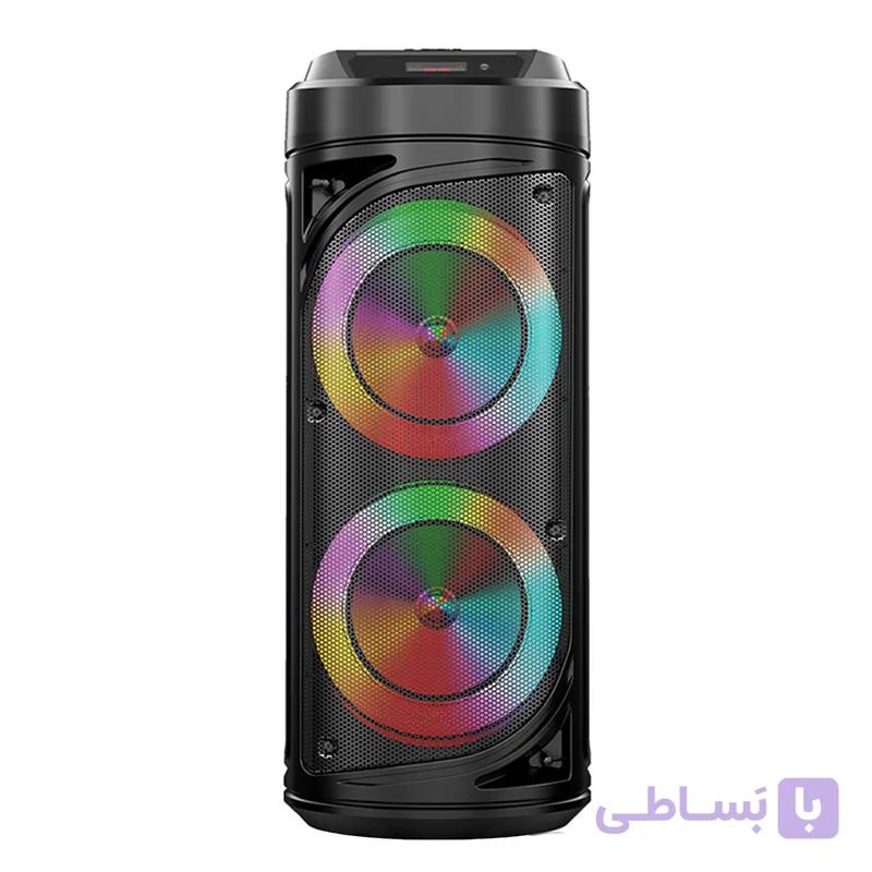 اسپیکر بلوتوثی zqs 6212 پارتی باکس 6/5 اینچ دوبل ( اصلی باطری بزرگ)