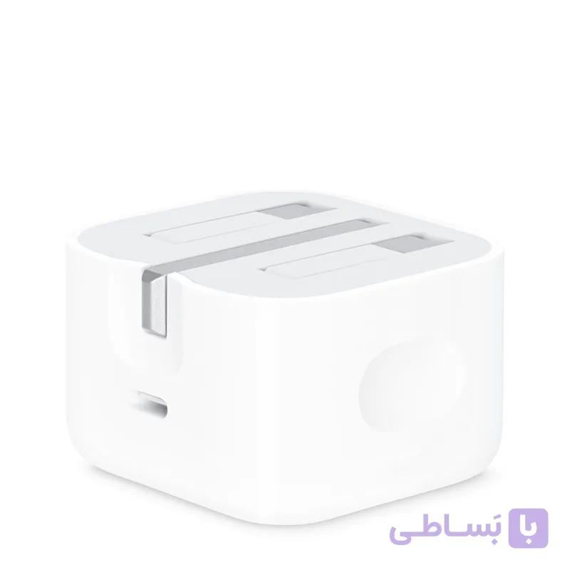 شارژر 20 وات استاندارد آیفون فست شارژ (پک عربی) 3A PD