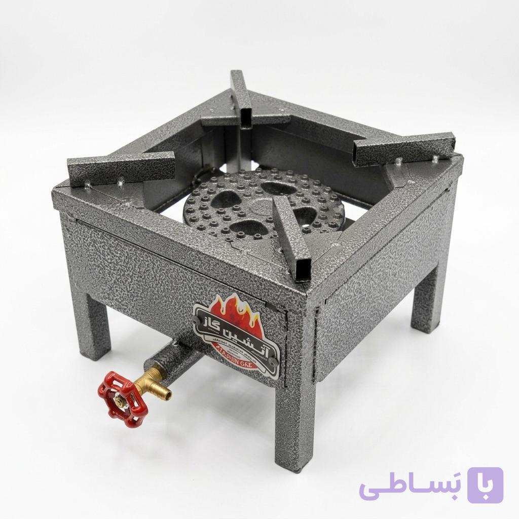 اجاق گاز 18*18 تک شعله آتشین گاز — تصویر 1
