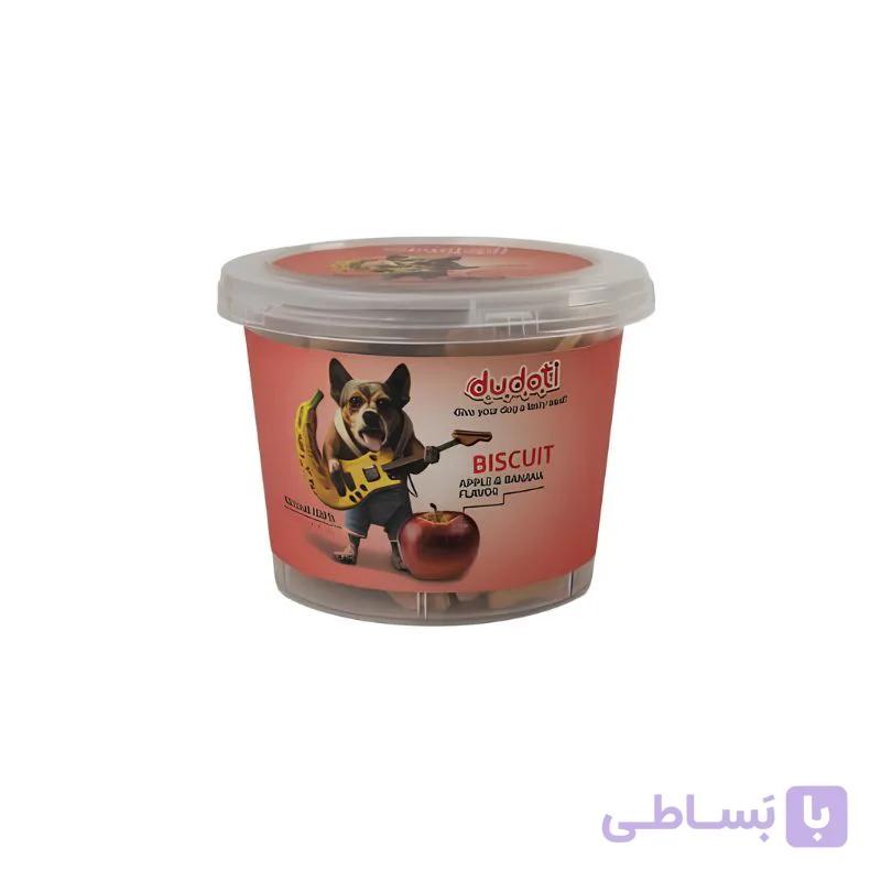 تشویقی بیسکویت سگ دودوتی مدل میکس وزن 80 گرم