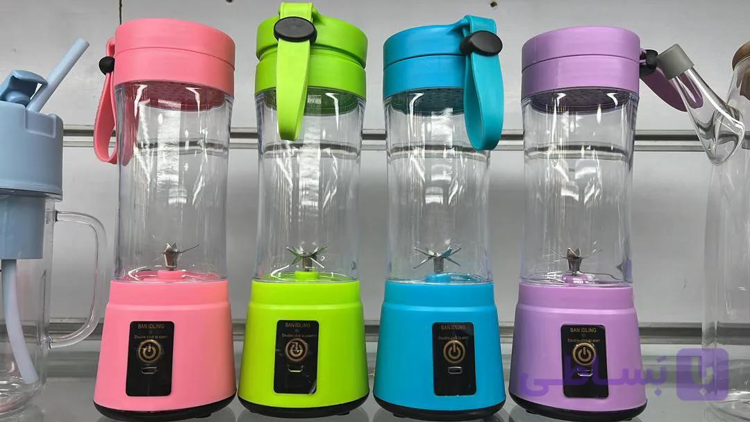شیکر و مخلوط کن شارژی مدل Juice Blender مدل HM-03