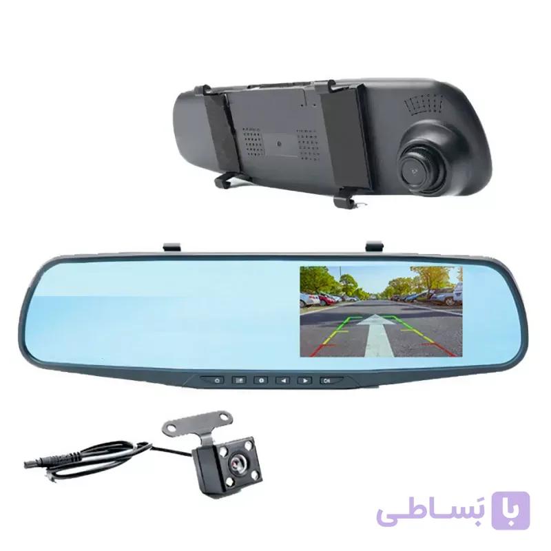 آینه مانیتور دار و دوربین عقب و جلو چیتا مدل DVR — تصویر 1