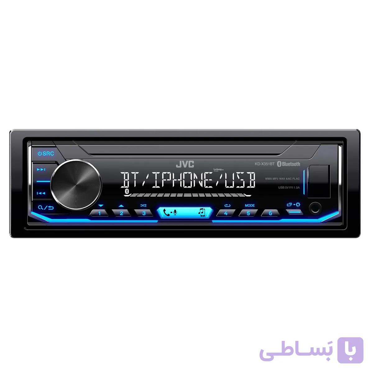 پخش جی وی سی مدل KD-X351BT — تصویر 1