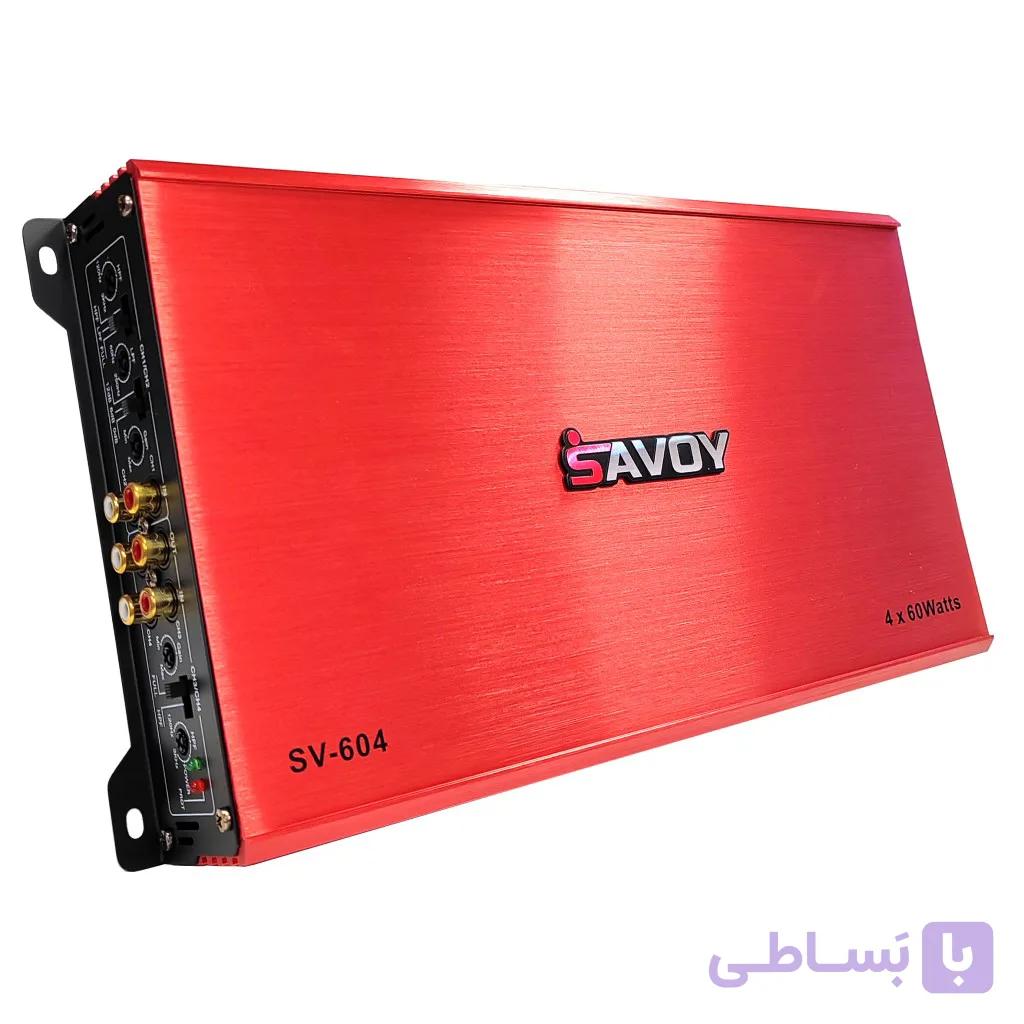 آمپلی فایر ساووی مدل SV-604 — تصویر 1
