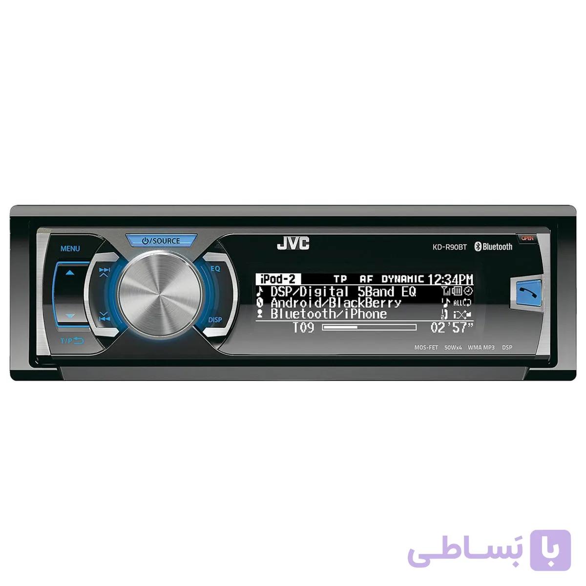 پخش جی وی سی مدل KD-R90BT — تصویر 1