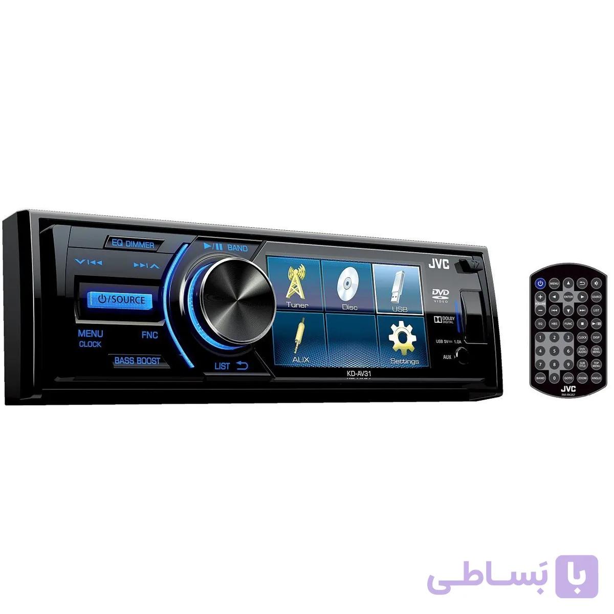 پخش جی وی سی مدل KD-AV31 — تصویر 1