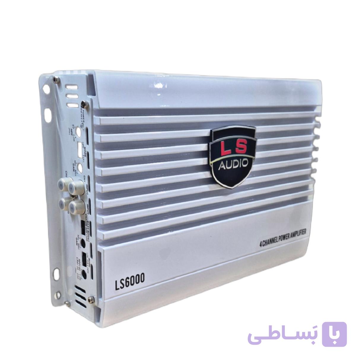 آمپلی فایر 4 کانال ال اس آدیو مدل LS-6000 — تصویر 1