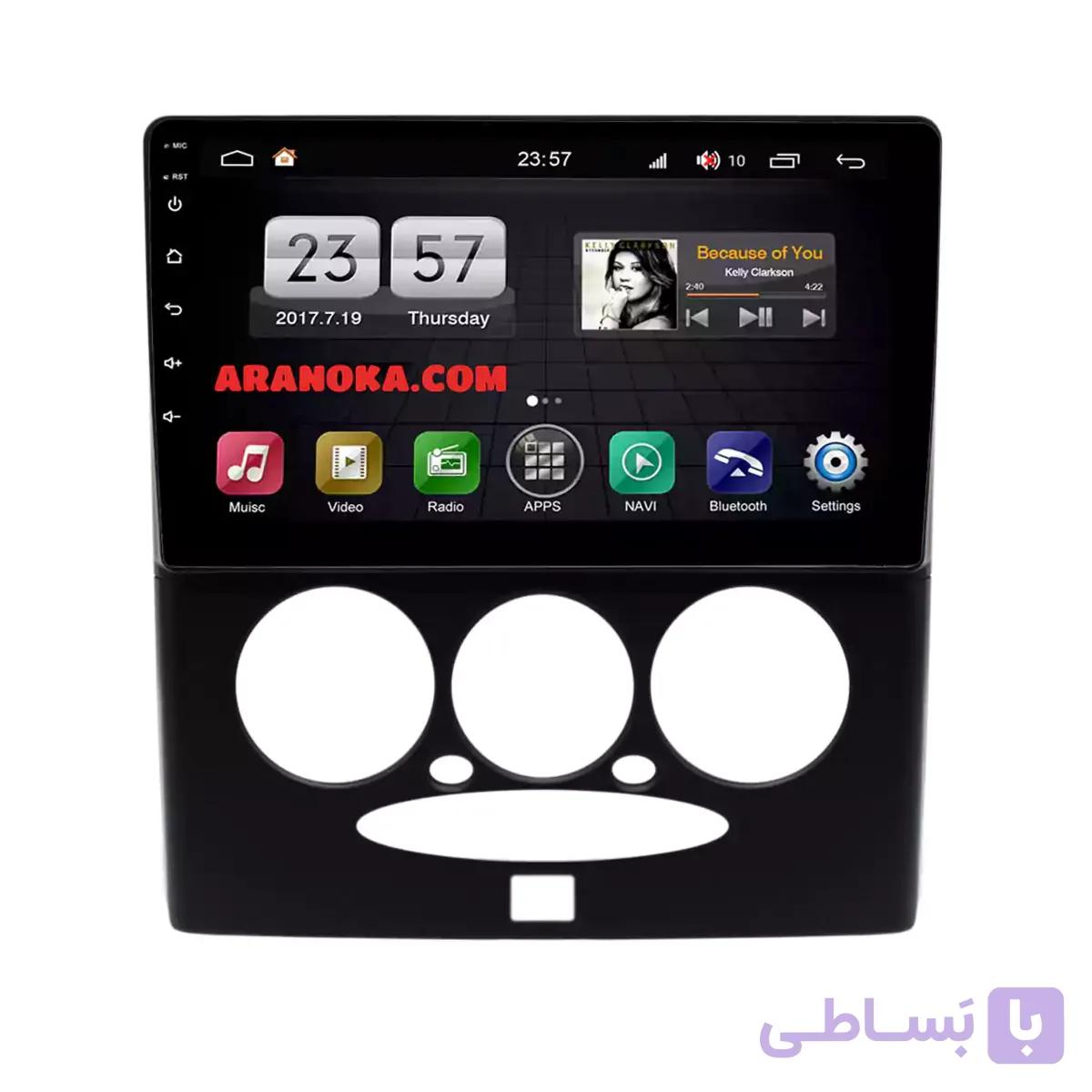 مانیتور فابریک پراید 111 وینکا مدل TL855A سری +S170 — تصویر 1