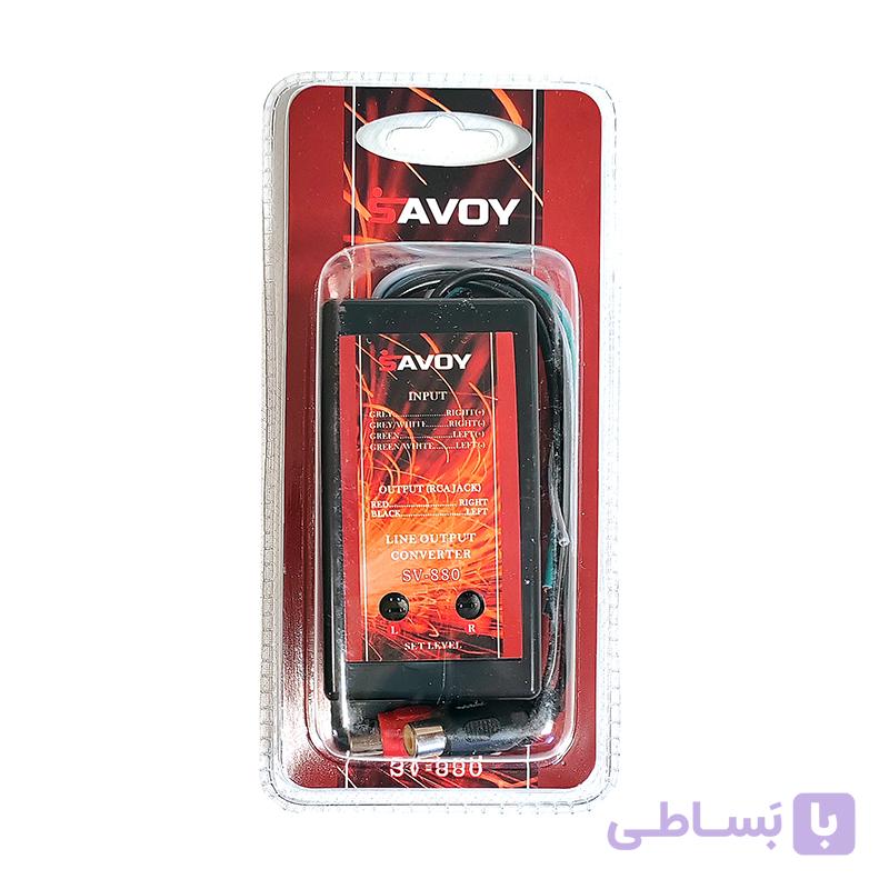 مبدل باند به آرسی ساووی مدل SV-880 — تصویر 1