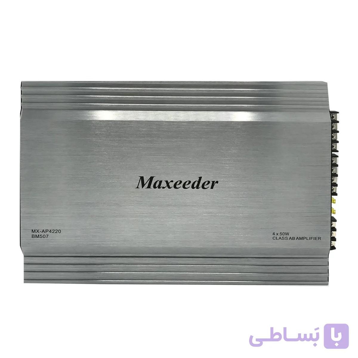 آمپلی فایر خودرو مکسیدر مدل MX-AP4220 BM507 — تصویر 1