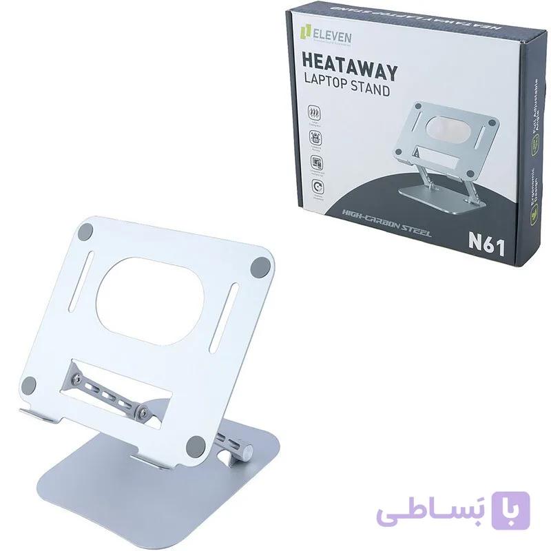 استند آلمینیومی لپ تاپ ELEVEN N61 — تصویر 1