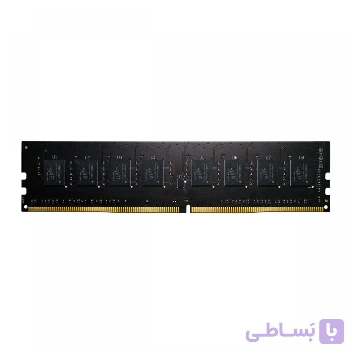 رم کامپیوتر گیل تک کاناله مدل Pristine فرکانس 2666 مگاهرتز DDR4 تایمینگ CL19 حافظه 8 گیگابایت — تصویر 1