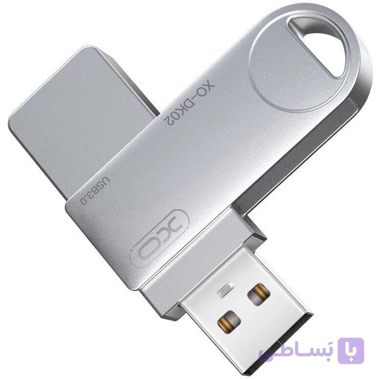 فلش مموری ایکس او مدل DK02 ظرفیت 128 گیگابایت با رابط USB 3.0 — تصویر 1