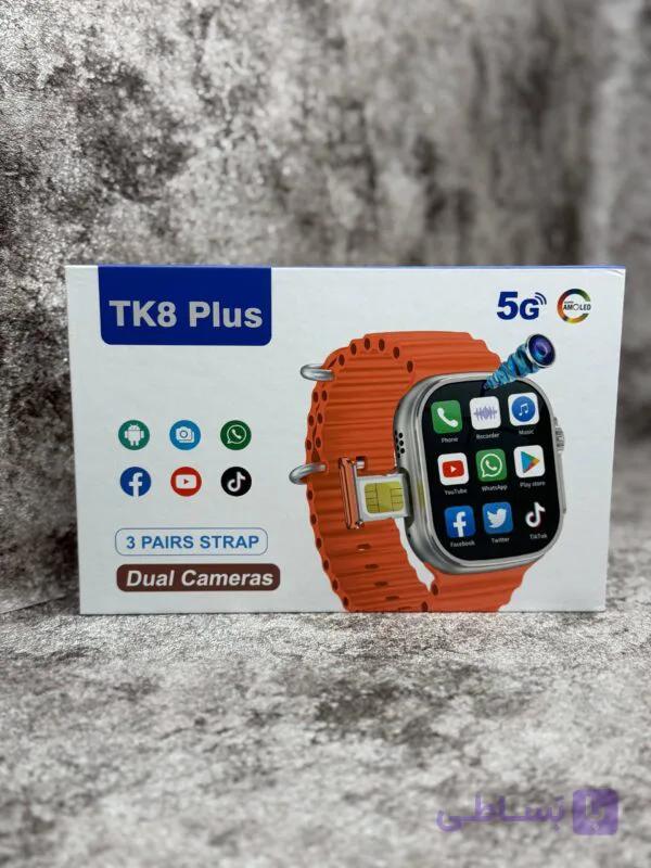ساعت سیم‌کارت خور TK8 Plus / اینترنت 5G و دارای هوش مصنوعی Deep speak ( آلمان )