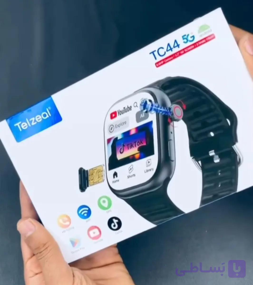 ساعت سیم‌کارت خور Telzeal TC44 (5G+) / حافظه 64 گیگ و رم 6 گیگابایت ( آلمان )