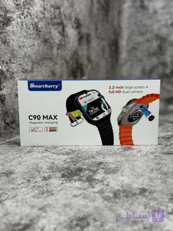 ساعت سیم‌کارت خور C90 Max  / اینترنت 5G و دارای هوش مصنوعی Deep speak ( آلمان )