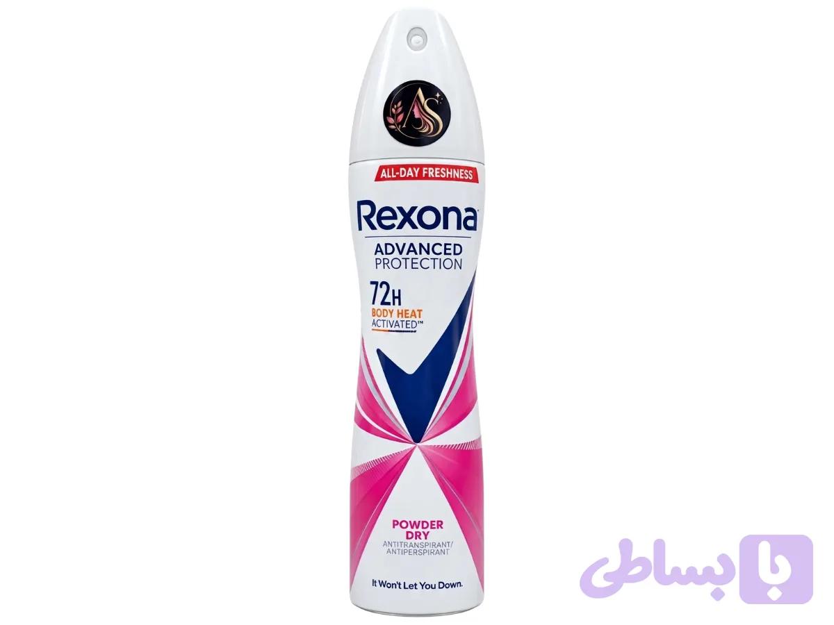 اسپری ضدتعریق زنانه Rexona Advanced Protection Powder Dry — تصویر 1