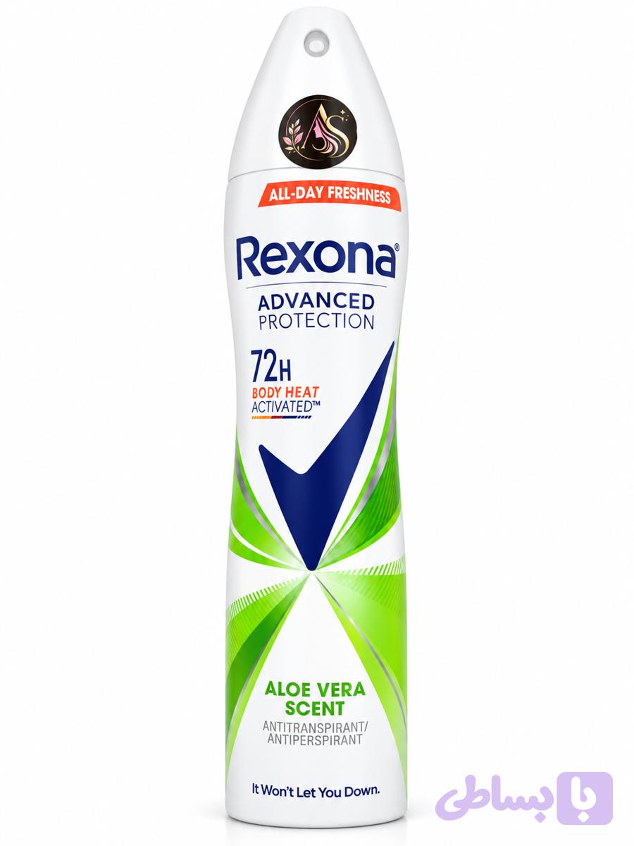 اسپری ضدتعریق رکسونا مدل Advanced Protection Aloe Vera — تصویر 1