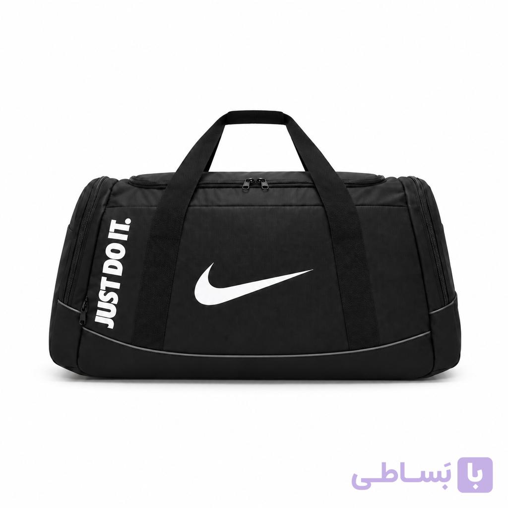 ساک اسپرت ورزشی|باشگاهی جاکفشی دار just مشکی مدل61/1 — تصویر 1