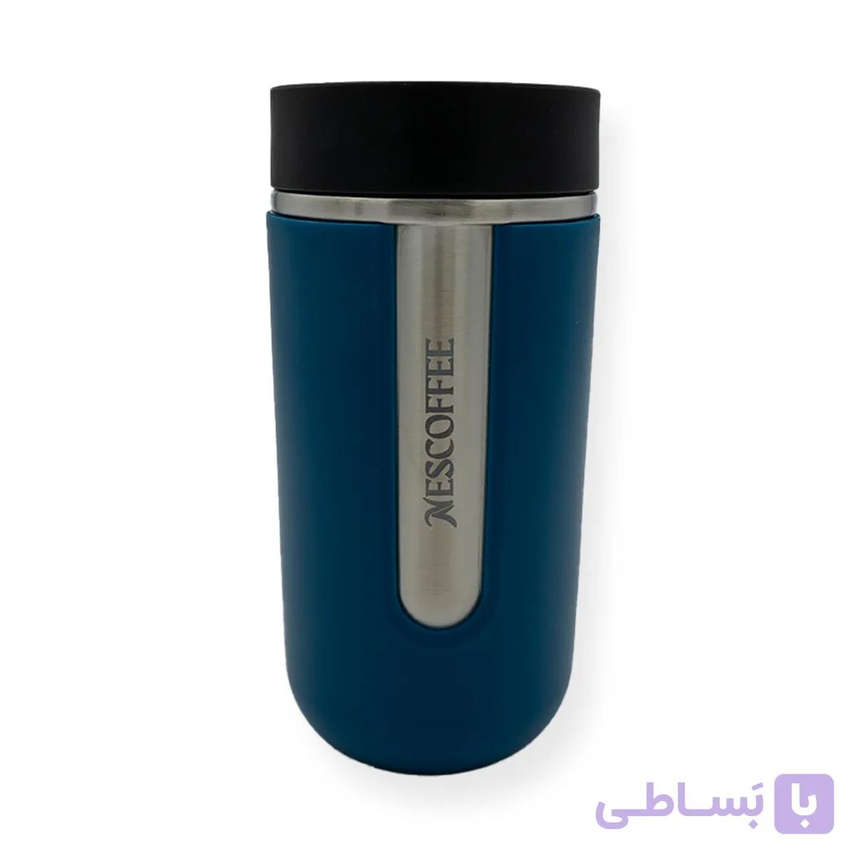 ماگ استیل نسکافی مدل NESCOFFEE ظرفیت ۴۰۰ میلی‌لیتر
