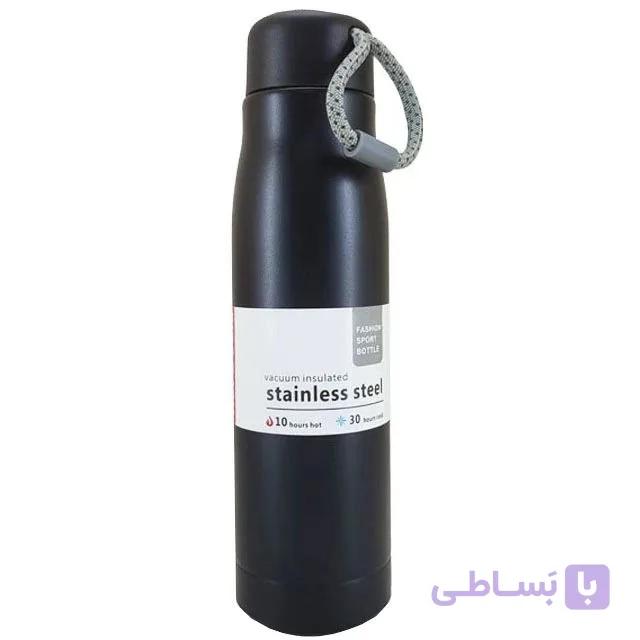 فلاسک استیل دوجداره ضدنشتی – ظرفیت ۵۵۰ میلی‌لیتر