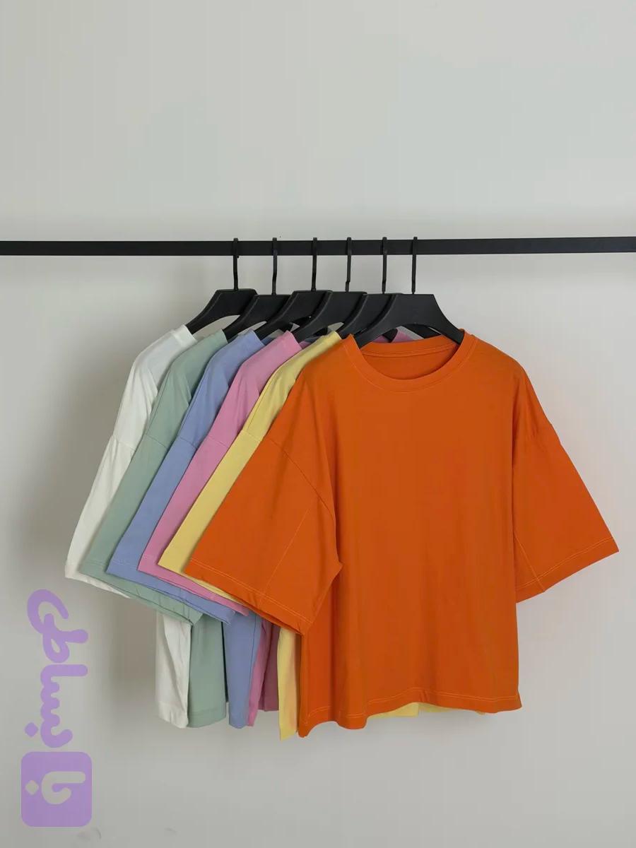 تیشرت باکسی ساده - پوشاک پرمز
