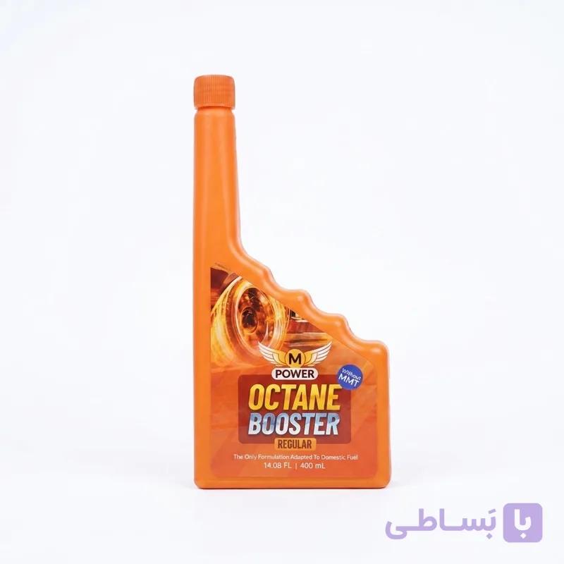 اکتان بوستر و مکمل سوخت خودرو بنزینی ام پاور مدل رگیولار حجم 400 میلی لیتر بسته 16 عددی — تصویر 1