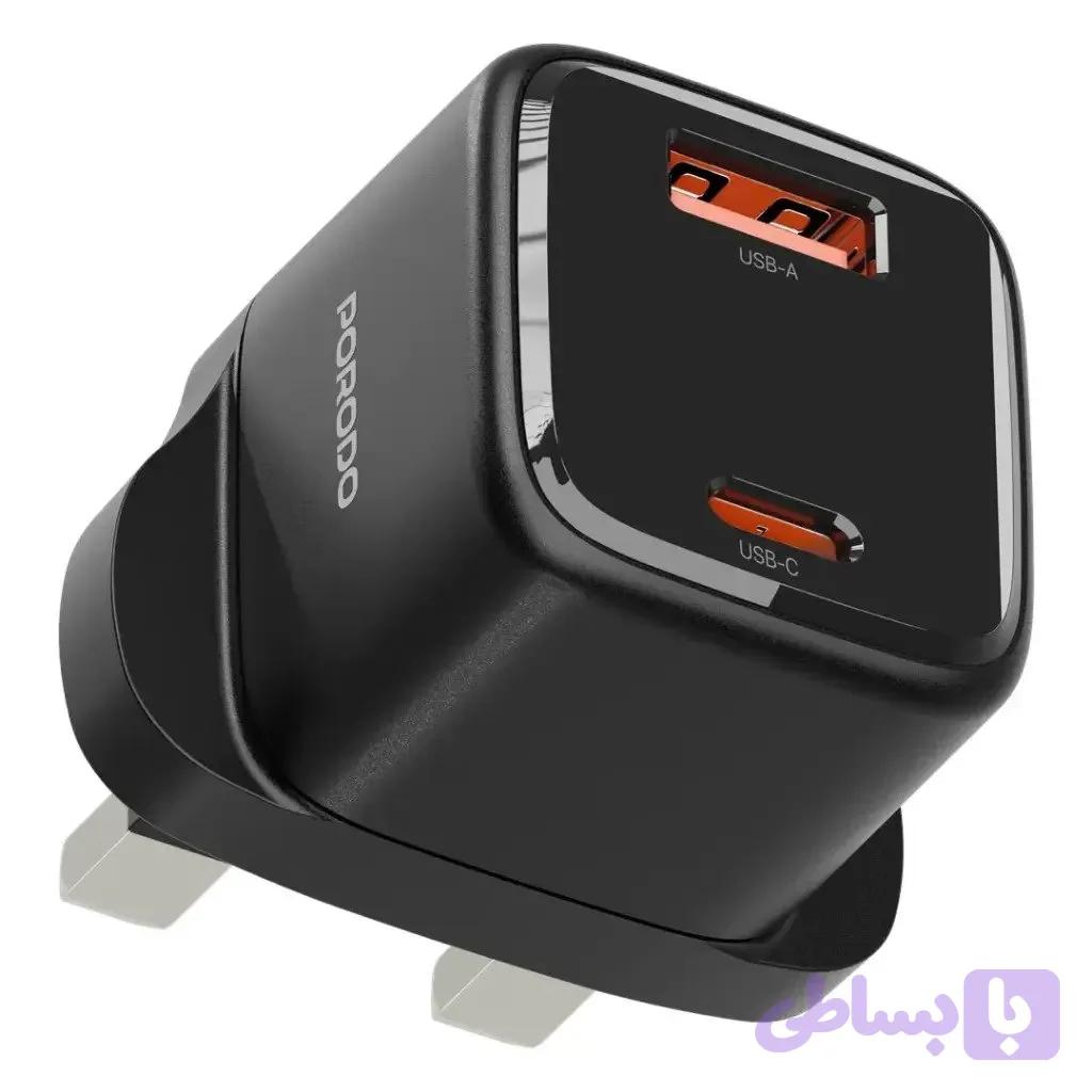 آداپتور دیواری Porodo Viktor Series PD805 — تصویر 1