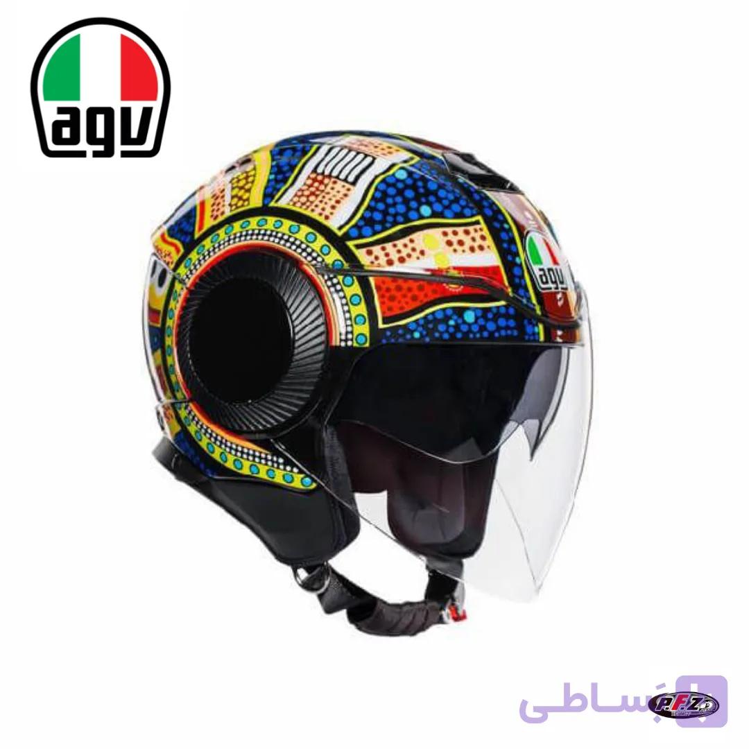 کلاه بدون فک برند AGV collection 2024 Model ORBYT — تصویر 1