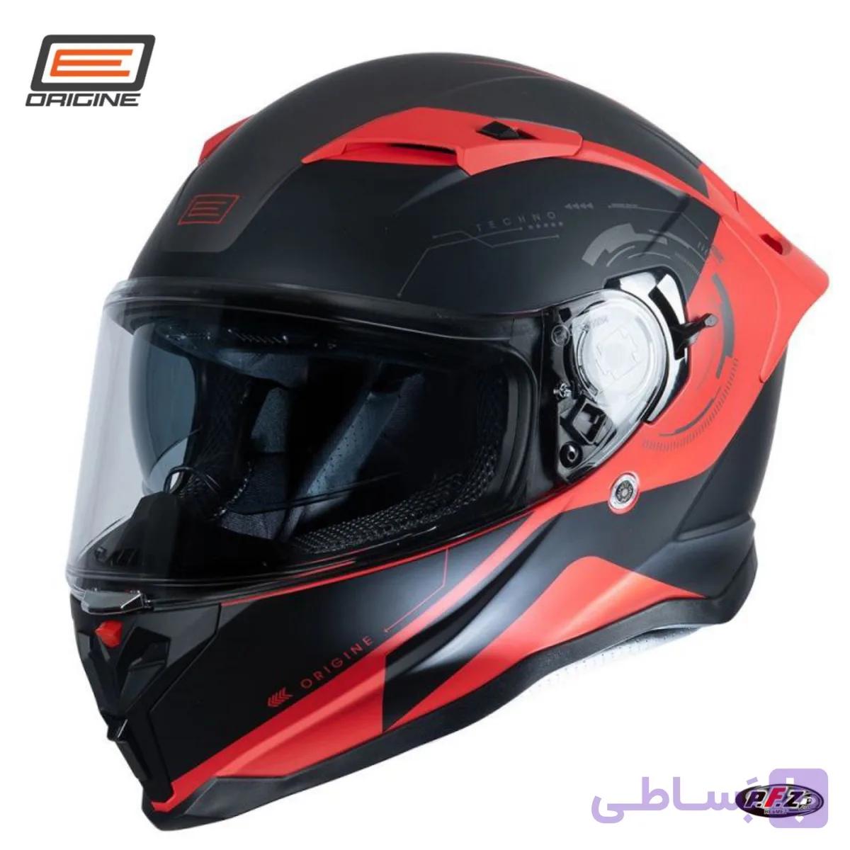 کلاه کاسکت فک ثابت عینک دار برند ORIGINE collection 2024 model FORC — تصویر 1
