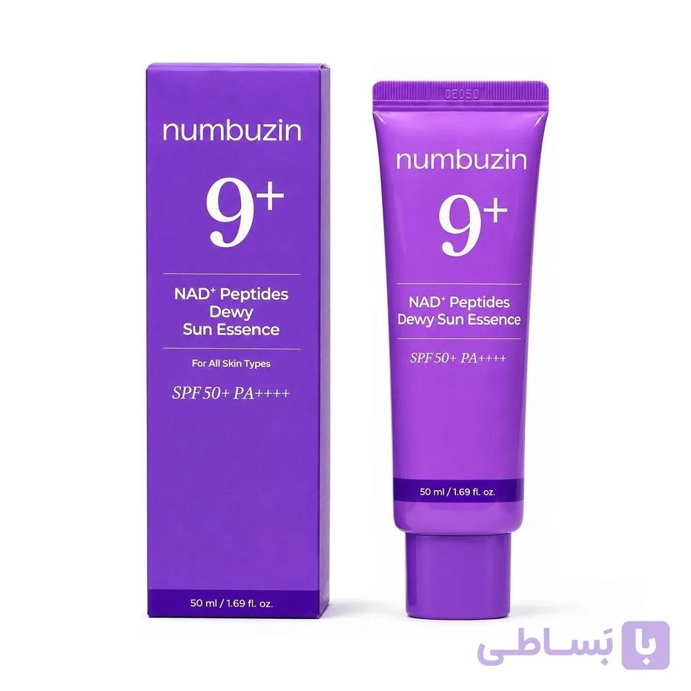 ضد آفتاب نامبوزین 9 حاوی NAD+ Peptides با SPF50+ جوانساز و ضد چروک مناسب انواع پوست 50 میلی لیتر — تصویر 1