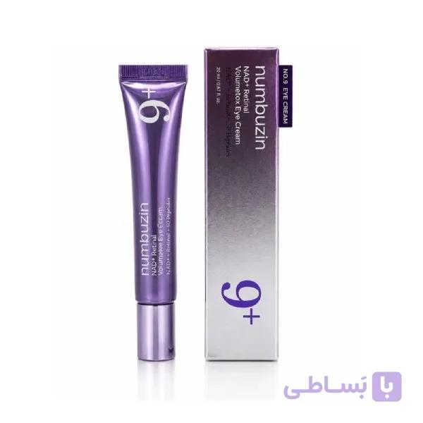 کرم دور چشم نامبوزین 9 ضد چروک و لیفتینگ و حجم دهنده حاوی NAD+ و Retinal و 50 Peptides حجم 20 میلی لیتر — تصویر 1