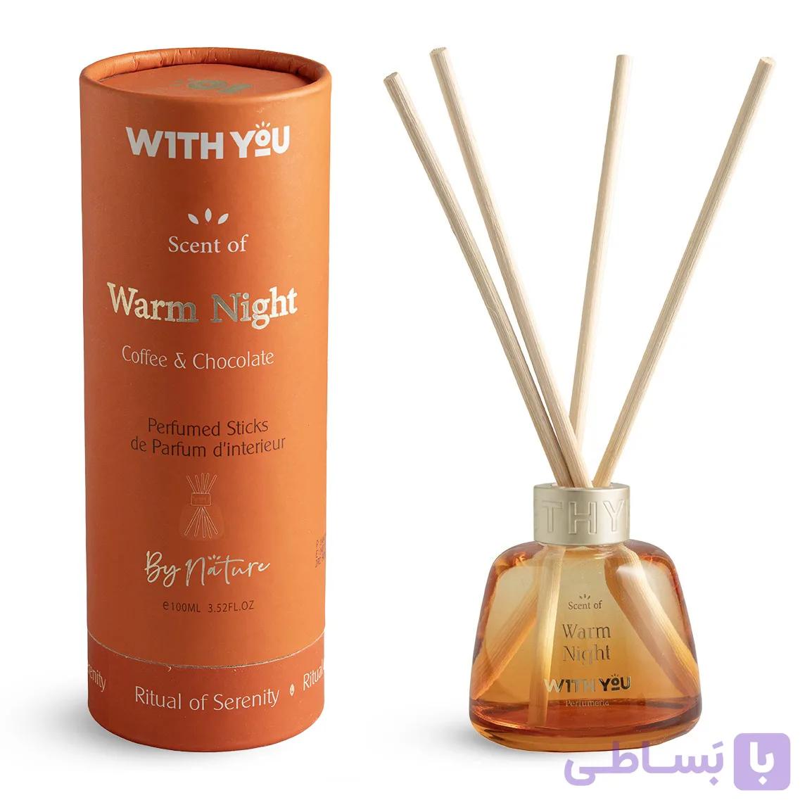 خوشبو کننده هوا ویت یو مدل Warm Night حجم 100 میلی لیتر — تصویر 1