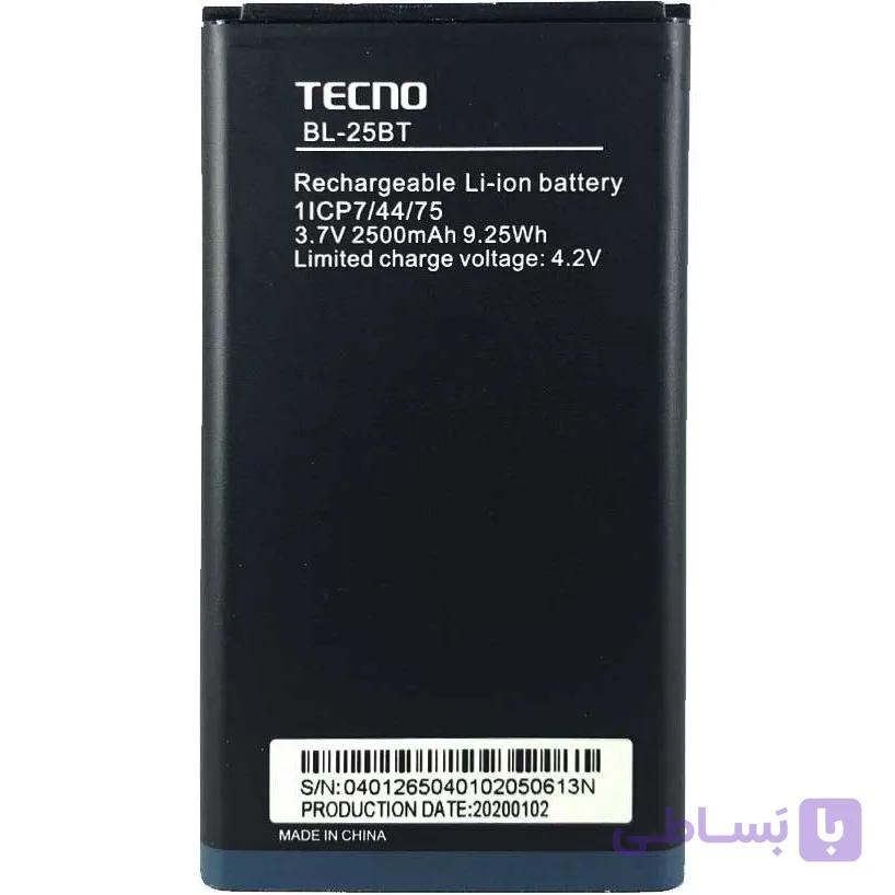 باتری ارجینال موبایل تکنو Tecno T528/ T465 کدفنی 25bt (کپی)