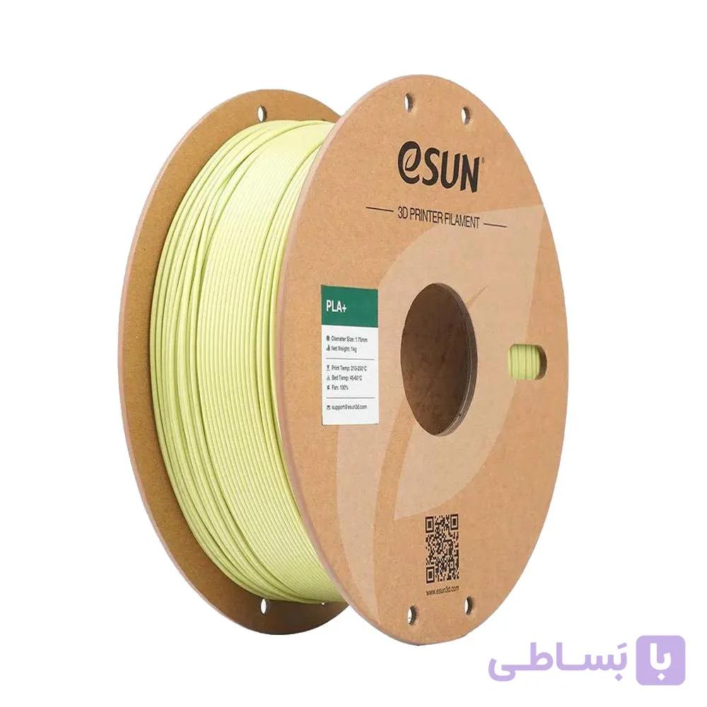 فيلامنت PLA پلاس ایسان (سبز خردلی) / Filament eSUN PLA+ (Mustard Green) — تصویر 1