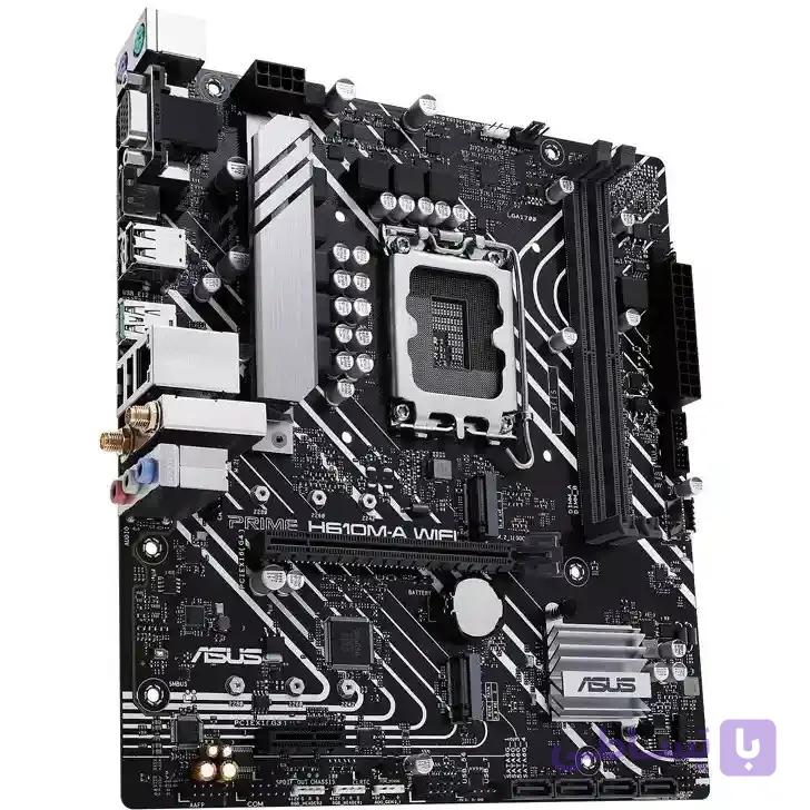 مادربرد استوک ایسوس مدل Asus H610M-A DDR4 WIFI — تصویر 1