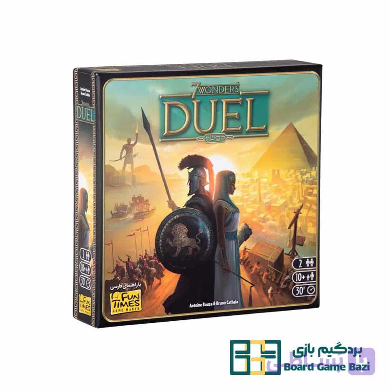 بازی فکری عجایب هفتگانه دوئل بیگ باکس(افزونه پنتئون و آگورا)(7wonders Duel Big Box) — تصویر 1