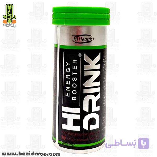 قرص جوشان های درینک های درینک 10 عددی Hi Drink — تصویر 1