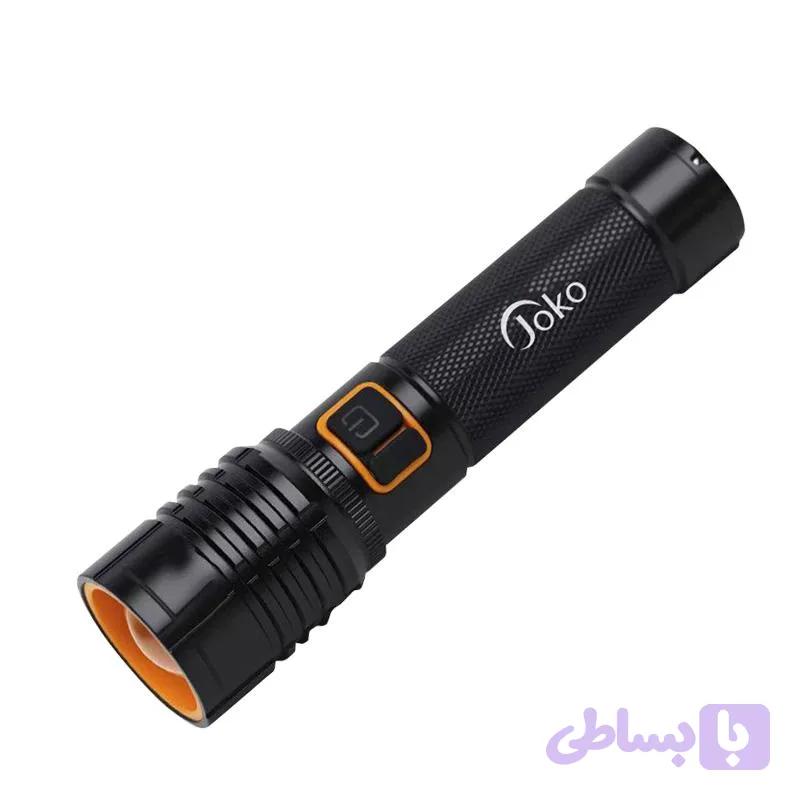 چراغ‌قوه پلیسی شارژی جوکو Joko مدل KM26 | روشنایی 1200 لومن ( مقدار روشنایی خروجی ) و زوم تلسکوپی — تصویر 1